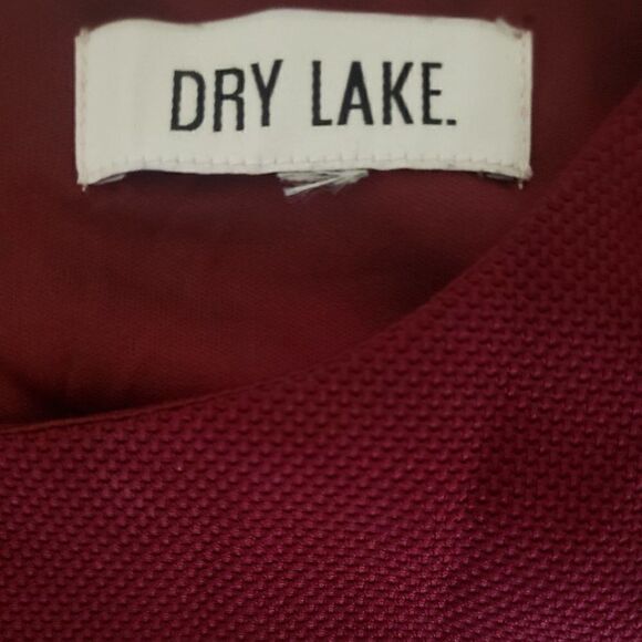 Dry Lake Short Sleeve Burgundy Volcano Dress - Picture 4 of 4